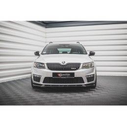 Maxton Front Splitter V.3 Skoda Octavia RS Mk3 Gloss Black, Nouveaux produits maxton-design