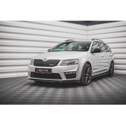 Maxton Front Splitter V.4 Skoda Octavia RS Mk3 Gloss Black, Nouveaux produits maxton-design