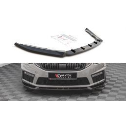 Maxton Front Splitter V.2 Skoda Octavia RS Mk3 Facelift Gloss Black, Nouveaux produits maxton-design