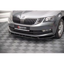 Maxton Front Splitter V.1 Skoda Octavia Mk3 Facelift Gloss Black, Nouveaux produits maxton-design