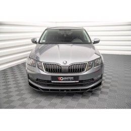 Maxton Front Splitter V.2 Skoda Octavia Mk3 Facelift Gloss Black, Nouveaux produits maxton-design