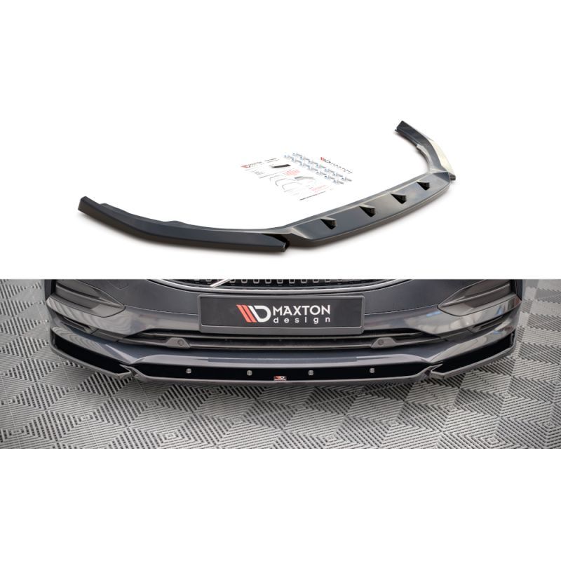 Maxton Front Splitter V.1 Volvo V90 Mk2 Gloss Black, Nouveaux produits maxton-design