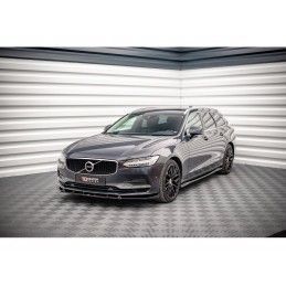 Maxton Front Splitter V.2 Volvo V90 Mk2 Gloss Black, Nouveaux produits maxton-design