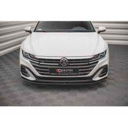 Maxton Street Pro Front Splitter Volkswagen Arteon R-Line Facelift Black-Red, Nouveaux produits maxton-design