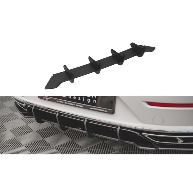 Maxton Street Pro Rear Diffuser Volkswagen Arteon R-Line Facelift Black, Nouveaux produits maxton-design