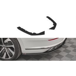 Maxton Street Pro Rear Side Splitters Volkswagen Arteon R-Line Facelift Black, Nouveaux produits maxton-design