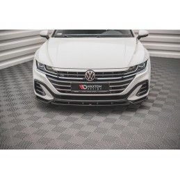 Maxton Front Splitter V.1 Volkswagen Arteon R-Line Facelift Gloss Black, Nouveaux produits maxton-design