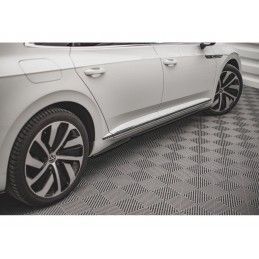 Maxton Side Skirts Diffusers Volkswagen Arteon R/ R-Line Facelift Gloss Black, Nouveaux produits maxton-design