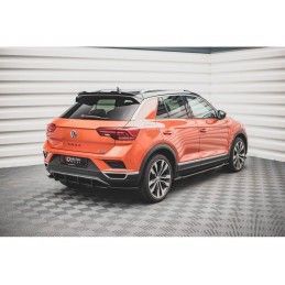 Maxton Street Pro Rear Diffuser Volkswagen T-Roc Mk1 Red, Nouveaux produits maxton-design