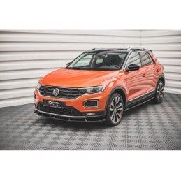 Maxton Front Splitter V.2 Volkswagen T-Roc Mk1 Gloss Black, Nouveaux produits maxton-design