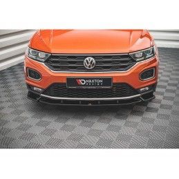 Maxton Front Splitter V.2 Volkswagen T-Roc Mk1 Gloss Black, Nouveaux produits maxton-design