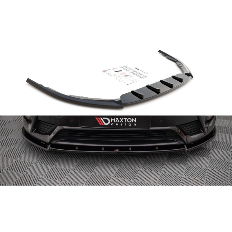 Maxton Front Splitter V.1 Toyota Avensis Mk3 Facelift Gloss Black, Nouveaux produits maxton-design