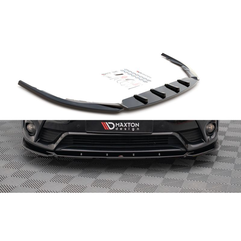 Maxton Front Splitter V.2 Toyota Avensis Mk3 Facelift Gloss Black, Nouveaux produits maxton-design