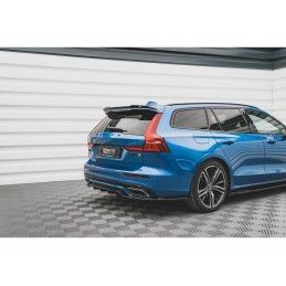 Maxton Spoiler Cap Volvo V60 R-Design Mk2 Gloss Black, Nouveaux produits maxton-design