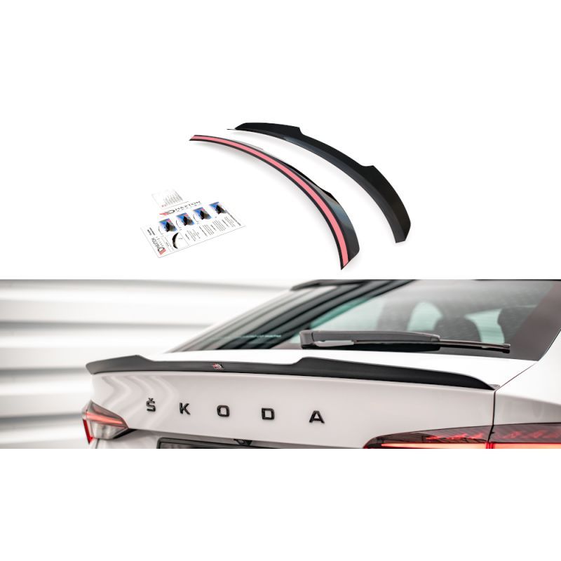 Maxton Spoiler Cap Skoda Octavia Liftback Mk4 Gloss Black, Nouveaux produits maxton-design