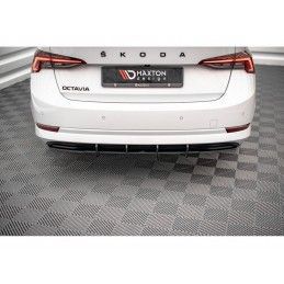 Maxton Street Pro Rear Diffuser Skoda Octavia Mk4 Black-Red, Nouveaux produits maxton-design