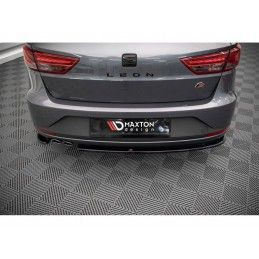 Maxton Rear Side Splitters V.1 Seat Leon FR Sportstourer Mk3 Gloss Black, Nouveaux produits maxton-design