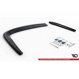 Maxton Rear Side Splitters V.1 Seat Leon FR Sportstourer Mk3 Gloss Black, Nouveaux produits maxton-design