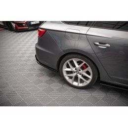 Maxton Rear Side Splitters V.2 Seat Leon FR Sportstourer Mk3 Gloss Black, Nouveaux produits maxton-design