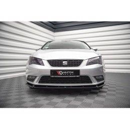 Maxton Front Splitter V.1 Seat Leon Mk3 Gloss Black, Nouveaux produits maxton-design