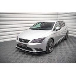 Maxton Front Splitter V.1 Seat Leon Mk3 Gloss Black, Nouveaux produits maxton-design