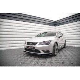 Maxton Front Splitter V.2 Seat Leon Mk3 Gloss Black, Nouveaux produits maxton-design