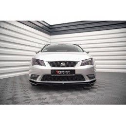 Maxton Front Splitter V.2 Seat Leon Mk3 Gloss Black, Nouveaux produits maxton-design