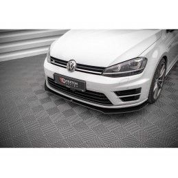 Maxton Street Pro Front Splitter V.1 Volkswagen Golf R Mk7 Black, Nouveaux produits maxton-design