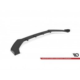 Maxton Street Pro Front Splitter V.1 + Flaps Volkswagen Golf R Mk7 Black + Gloss Flaps, Nouveaux produits maxton-design