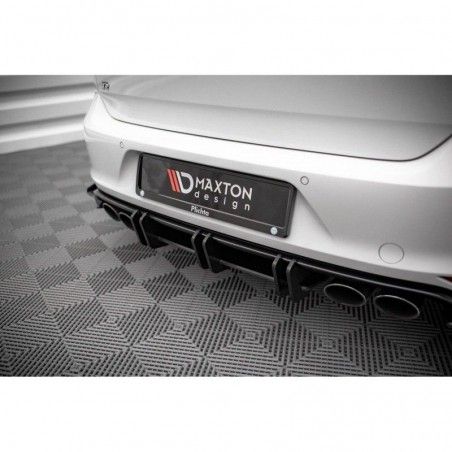 Maxton Street Pro Rear Diffuser Volkswagen Golf R Mk7 Black-Red, Nouveaux produits maxton-design