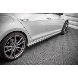 Maxton Street Pro Side Skirts Diffusers Volkswagen Golf R Mk7 Black, Nouveaux produits maxton-design