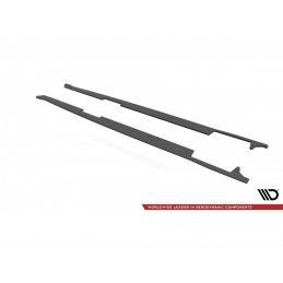 Maxton Street Pro Side Skirts Diffusers Toyota Supra Mk5 Black-Red, Nouveaux produits maxton-design
