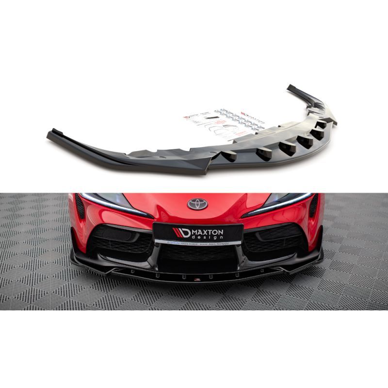 Maxton Front Splitter V.4 Toyota Supra Mk5 Gloss Black, Nouveaux produits maxton-design