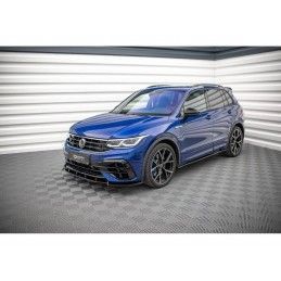 Maxton Side Skirts Diffusers Volkswagen Tiguan R / R-Line Mk2 Facelift Gloss Black, Nouveaux produits maxton-design