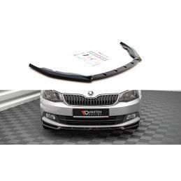 Maxton Front Splitter V.1 Skoda Fabia Mk3 Gloss Black, Nouveaux produits maxton-design