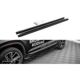 Maxton Side Skirts Diffusers Skoda Kodiaq Mk1 Facelift Gloss Black, Nouveaux produits maxton-design