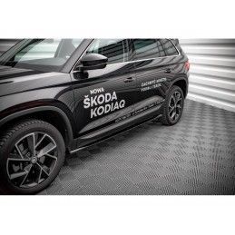 Maxton Side Skirts Diffusers Skoda Kodiaq Mk1 Facelift Gloss Black, Nouveaux produits maxton-design