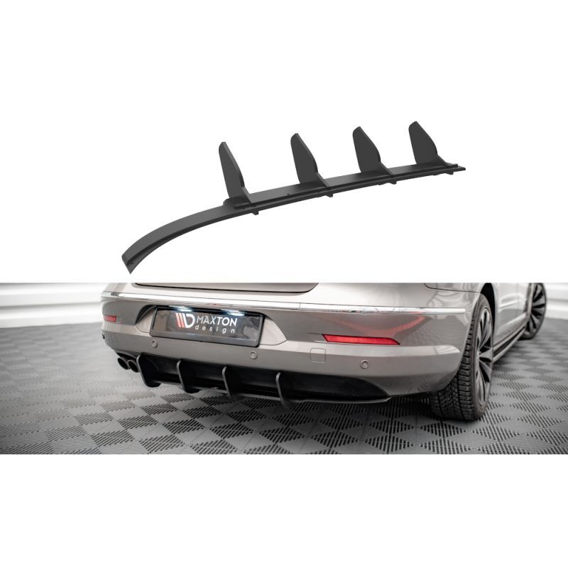 Maxton Street Pro Rear Diffuser Volkswagen Passat CC Black, Nouveaux produits maxton-design