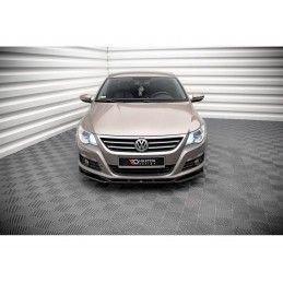 Maxton Front Splitter V.4 Volkswagen Passat CC Gloss Black, Nouveaux produits maxton-design