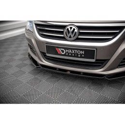 Maxton Front Splitter V.4 Volkswagen Passat CC Gloss Black, Nouveaux produits maxton-design
