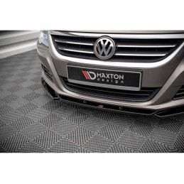 Maxton Front Splitter V.4 Volkswagen Passat CC Gloss Black, Nouveaux produits maxton-design