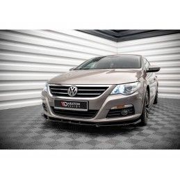 Maxton Front Splitter V.4 Volkswagen Passat CC Gloss Black, Nouveaux produits maxton-design