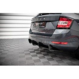 Maxton Street Pro Rear Diffuser Skoda Fabia Combi Mk3 Facelift Black, Nouveaux produits maxton-design