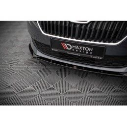 Maxton Front Splitter Skoda Fabia Mk3 Facelift Gloss Black, Nouveaux produits maxton-design