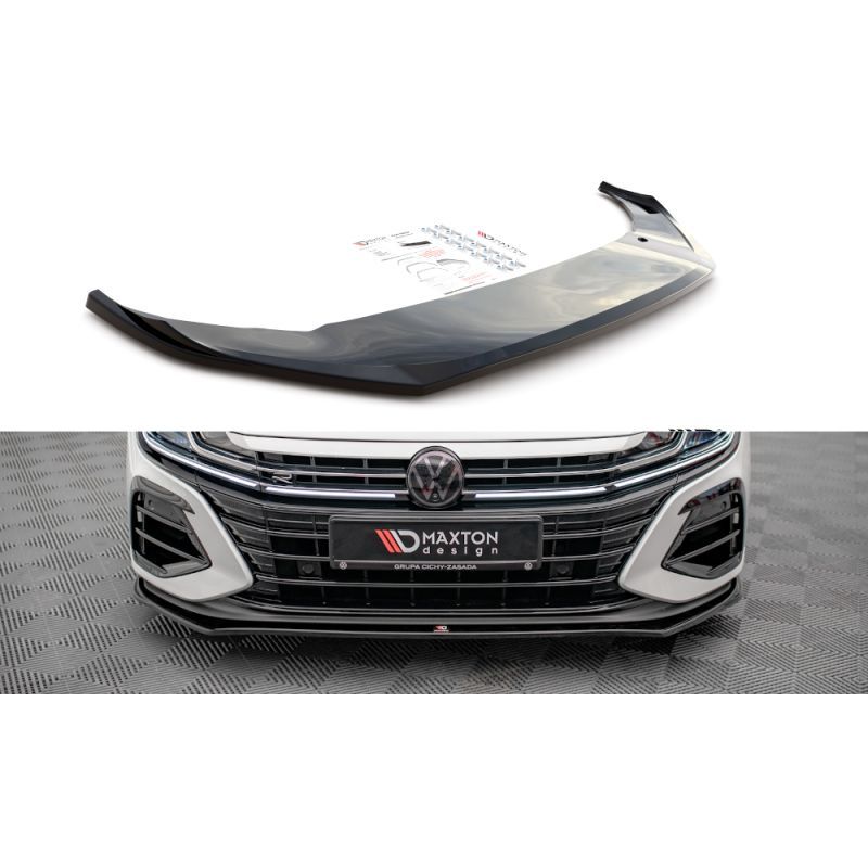 Maxton Front Splitter V.3 Volkswagen Arteon R Gloss Black, Nouveaux produits maxton-design