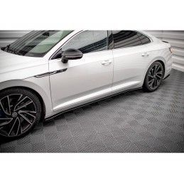 Maxton Street Pro Side Skirts Diffusers V.2 Volkswagen Arteon R / R-Line Facelift Black, Nouveaux produits maxton-design