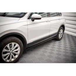 Maxton Side Skirts Diffusers Volkswagen Tiguan Mk2 Gloss Black, Nouveaux produits maxton-design