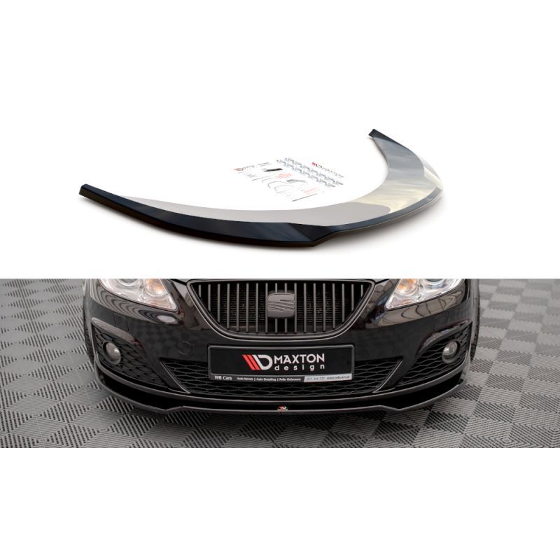 Maxton Front Splitter V.2 Seat Exeo Gloss Black, Nouveaux produits maxton-design