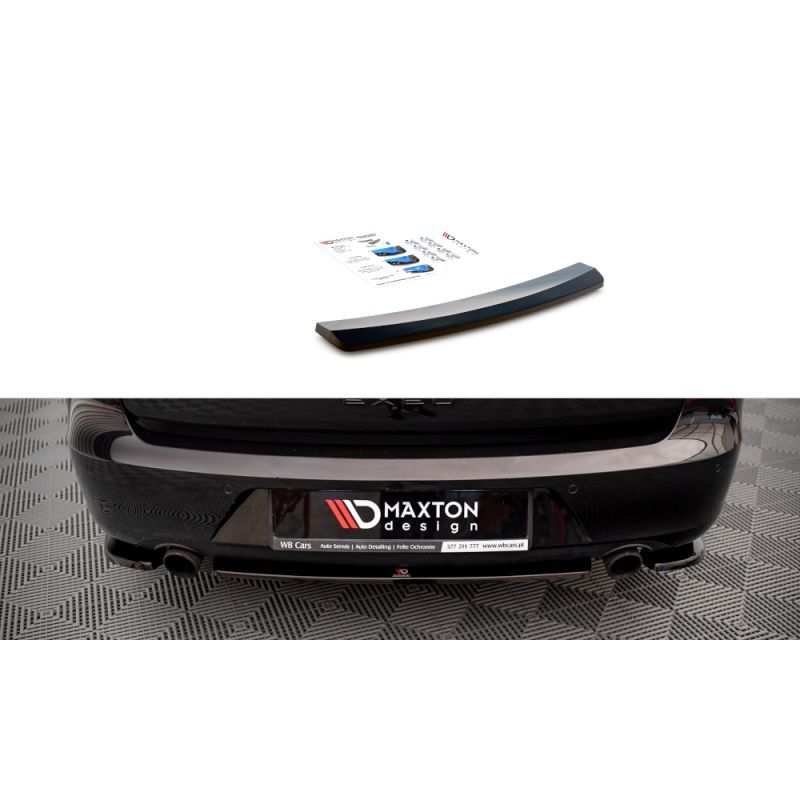 Maxton Central Rear Splitter for Seat Exeo Gloss Black, Nouveaux produits maxton-design