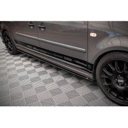 Maxton Side Skirts Diffusers Volkswagen Caddy Long Mk3 Facelift Gloss Black, Nouveaux produits maxton-design